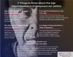 South Jersey employment lawyers explore five things to know about the Age Discrimination in Employment Act (ADEA)