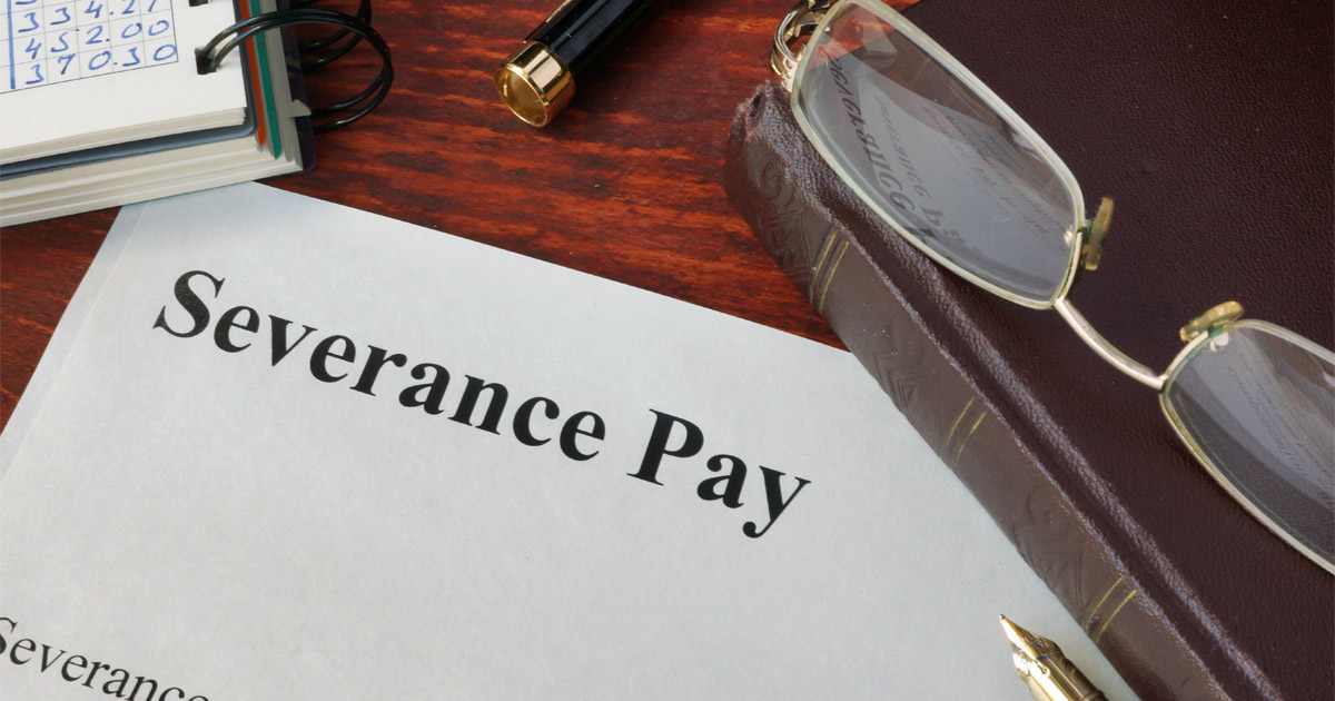 Our South Jersey Employment Lawyers at Sidney L. Gold & Associates, P.C. Can Help You Get Your Entitled Severance Pay