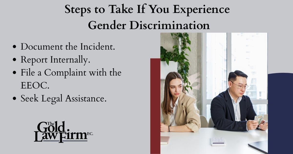 Gender Discrimination Infographic