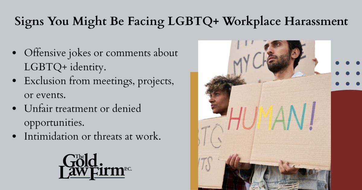 LGBTQ Discrimination Infographic