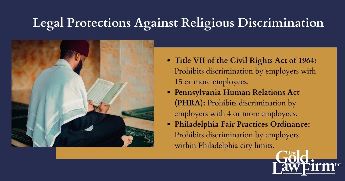 Religious Discrimination Infographic
